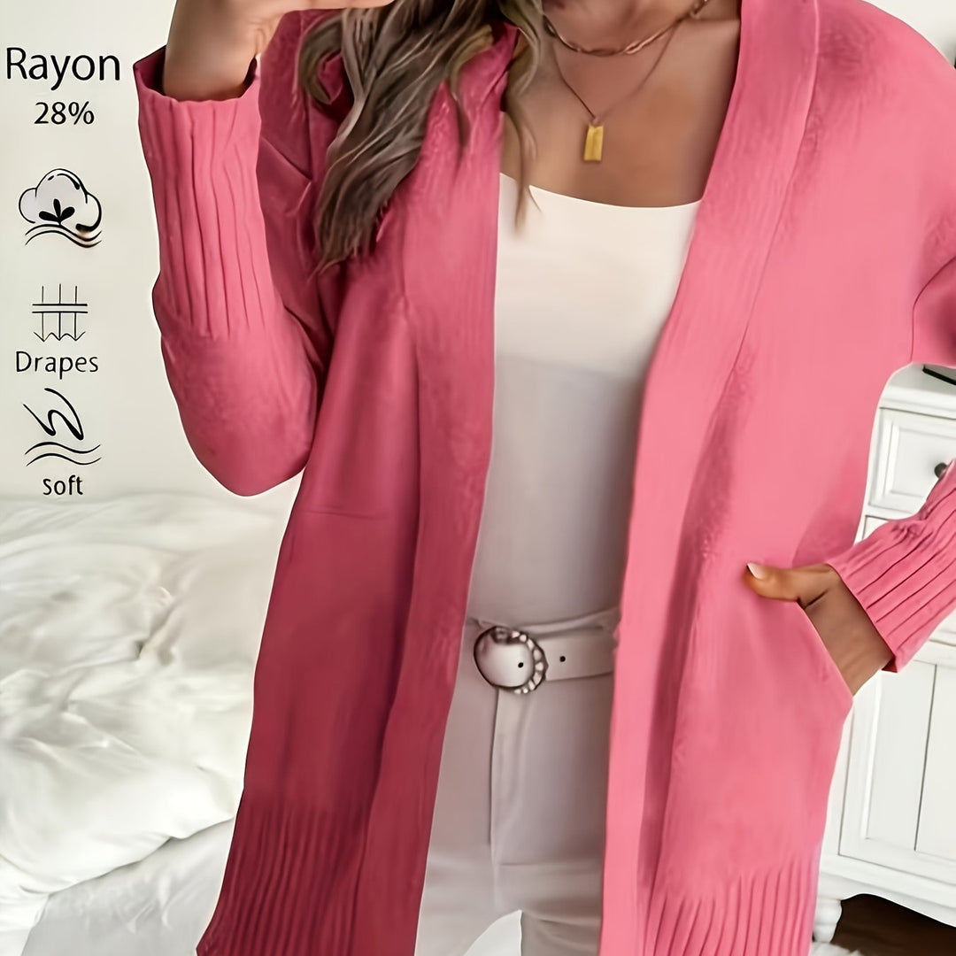 Tivora – lange Strickjacke