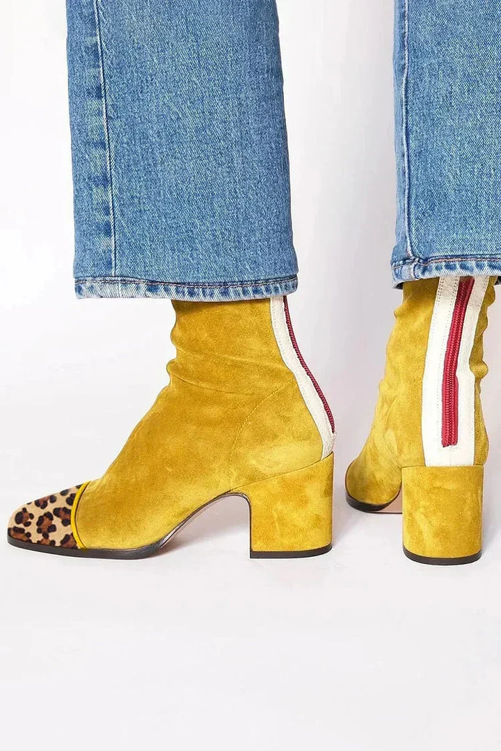 Lunera – Stiefeletten mit quadratischem Absatz