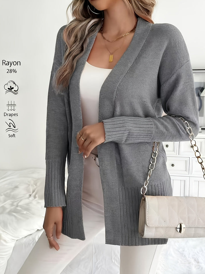 Tivora – lange Strickjacke