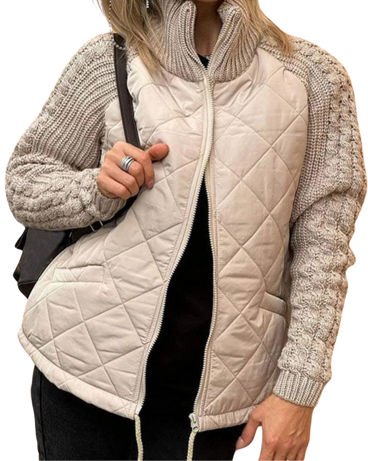 Zerelle – Reißverschluss-Strickjacke