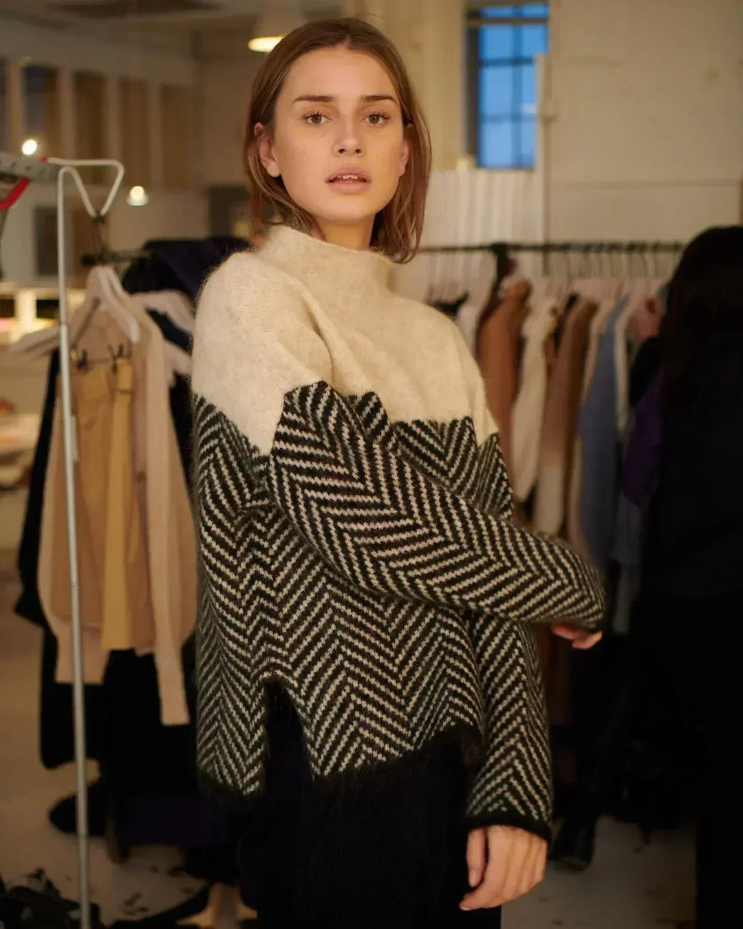 Lyrisa – Zopfstrick-Pullover