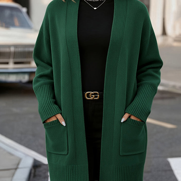Navira – Gerippte Strickjacke