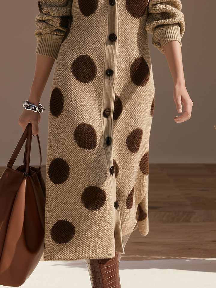 Brisah – Polka-Dots-Midikleid