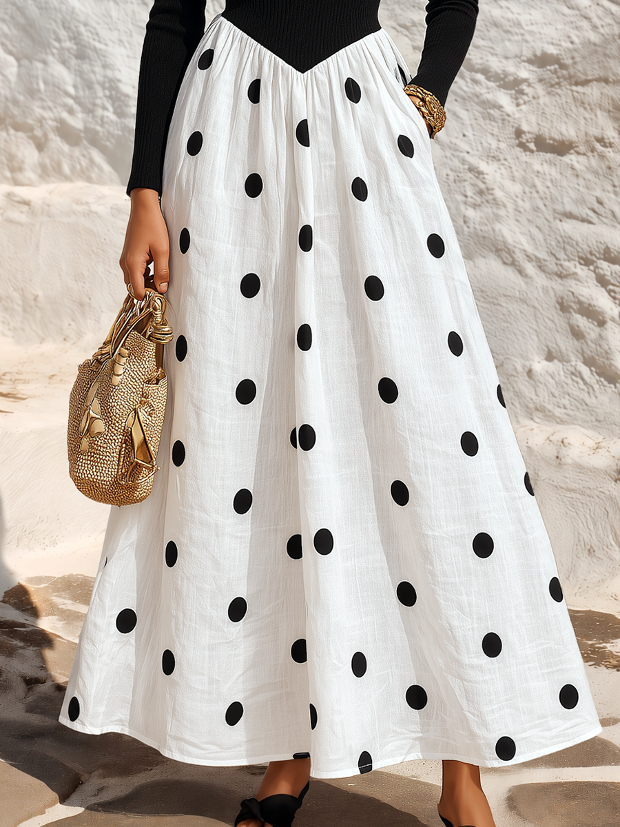 Zelise – Maxikleid mit quadratischem Ausschnitt