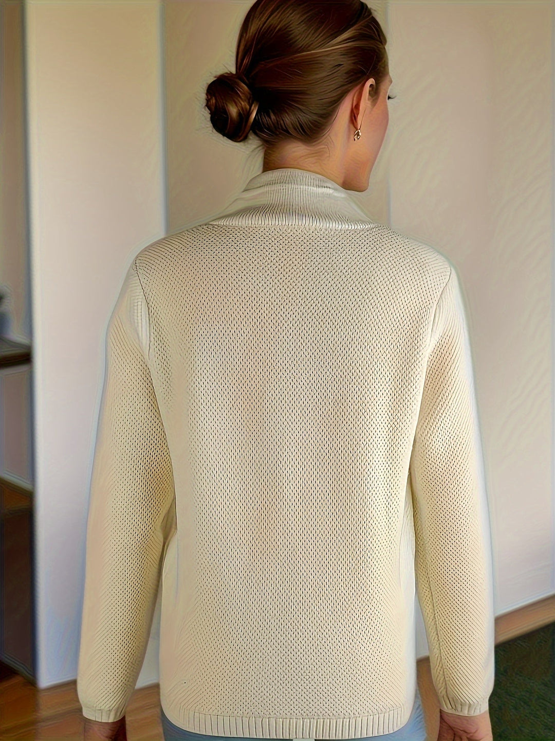 Avenya – Stehkragen-Strickpullover