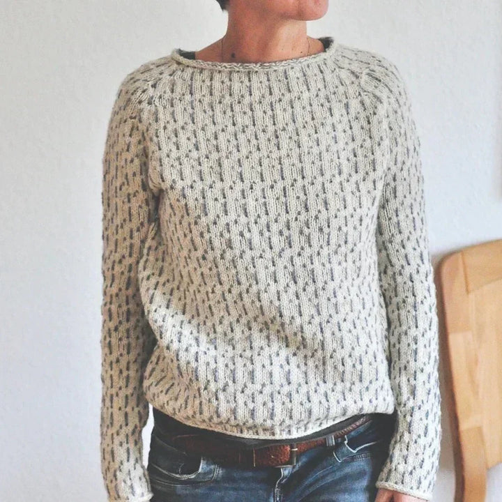 Neraya – Bootsausschnitt-Pullover