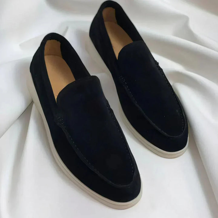 Slip-On – Wildleder-Mokassins