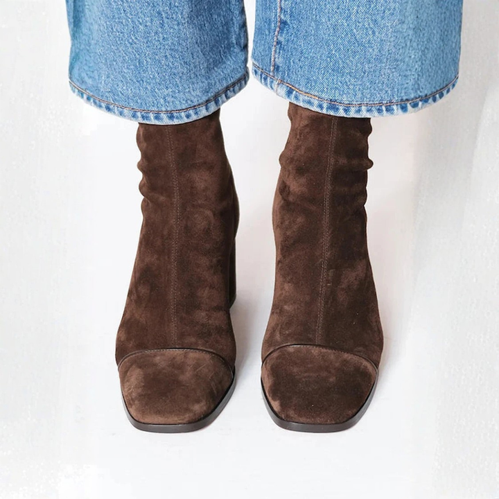 Lunera – Stiefeletten mit quadratischem Absatz