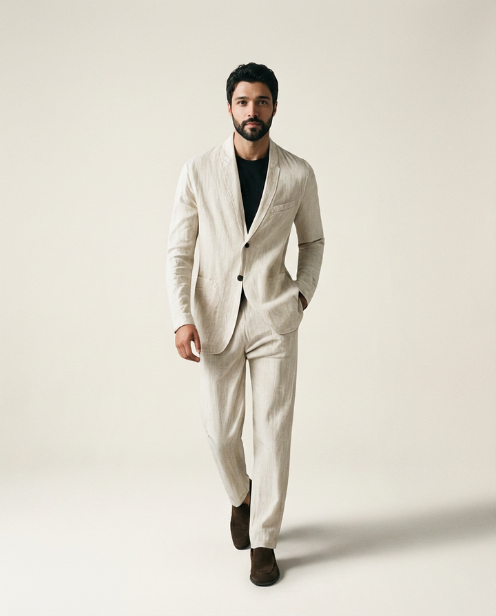Tailored Linen Set