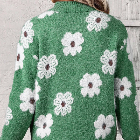 Selaya – Pullover mit Reißverschlusskragen