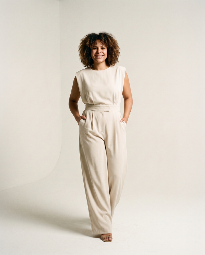 Waistband Jumpsuit
