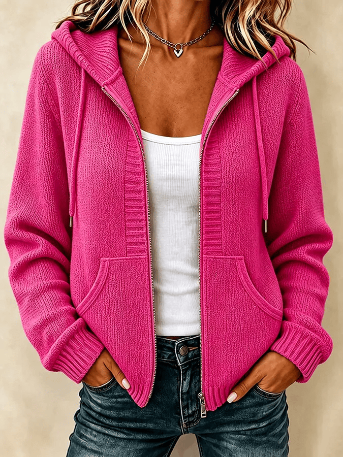Noreli – Gewebte Kapuzenjacke