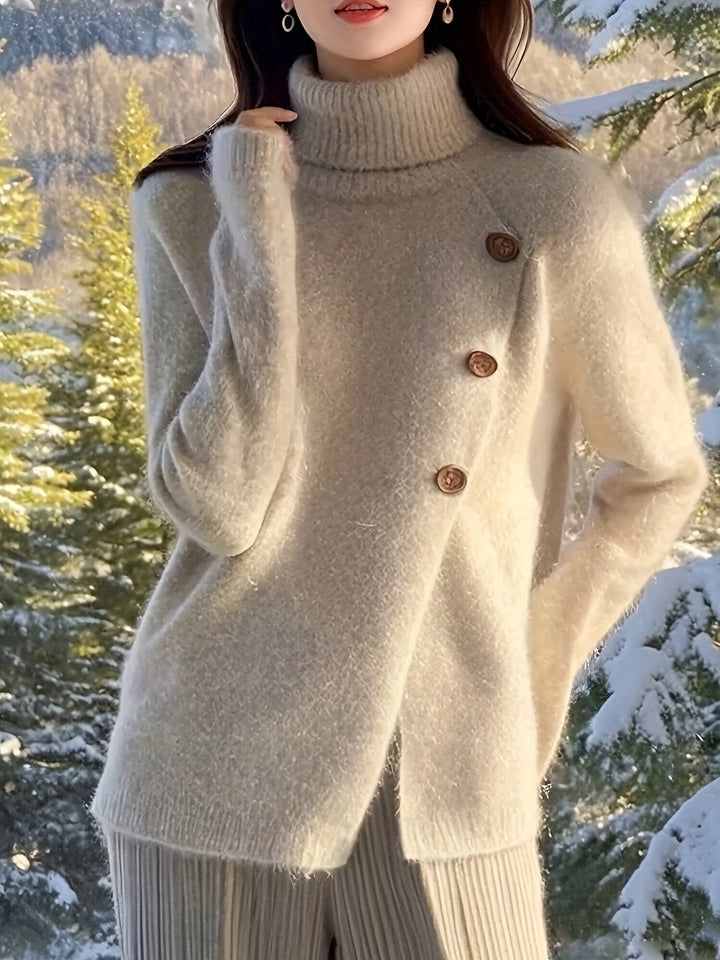 Velira – Pullover mit gespaltenem Saum