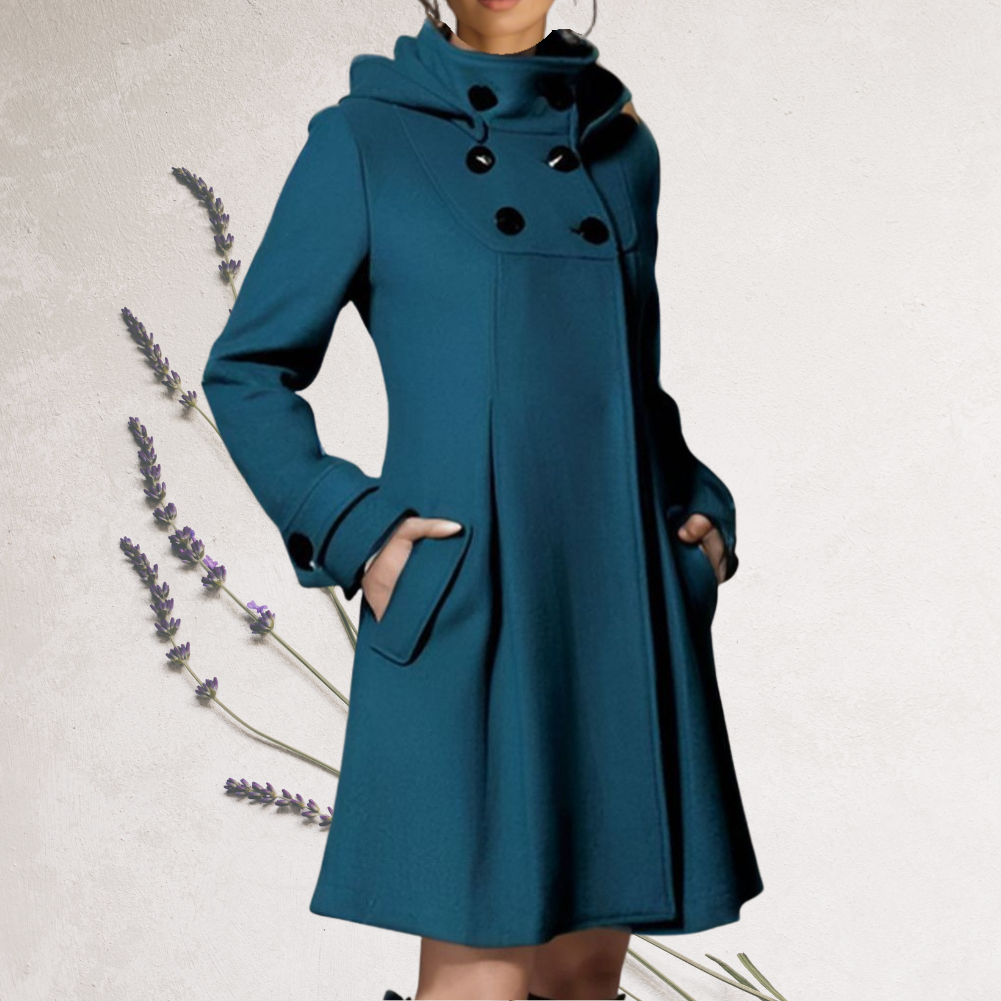 Anvela – knielanger Trenchcoat