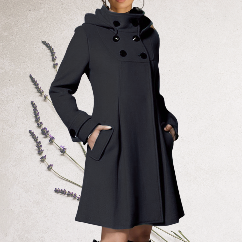 Anvela – knielanger Trenchcoat