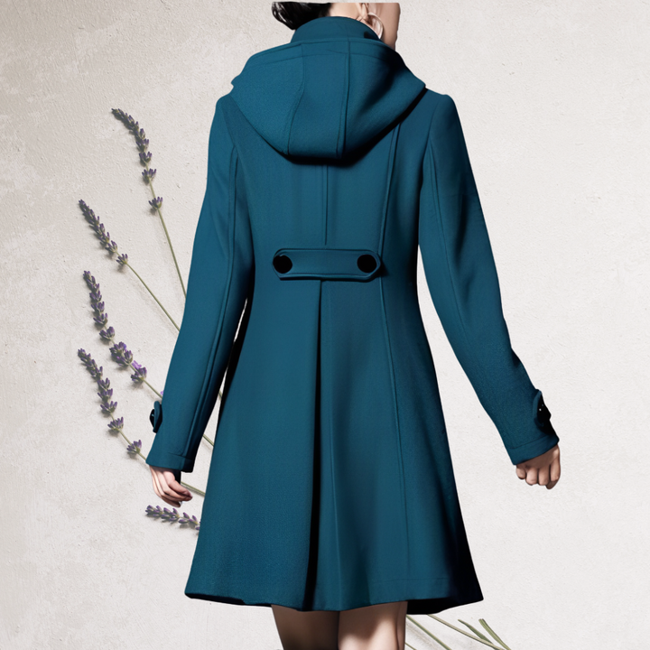 Anvela – knielanger Trenchcoat