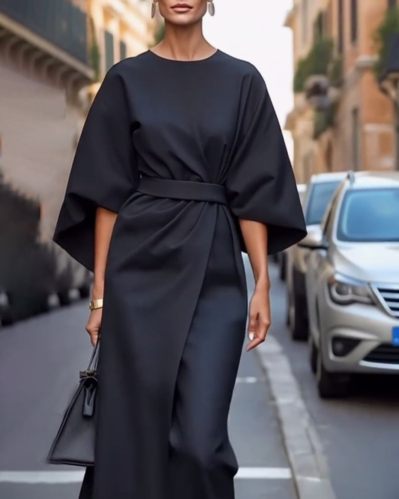 Mireva – Kleid mit Laternenärmeln