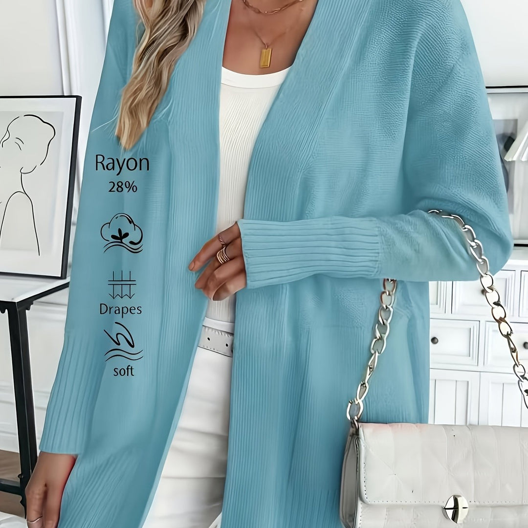 Tivora – lange Strickjacke