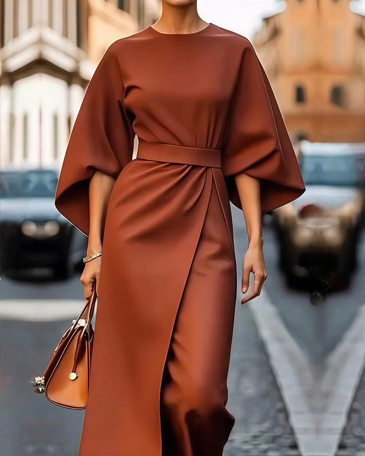 Mireva – Kleid mit Laternenärmeln