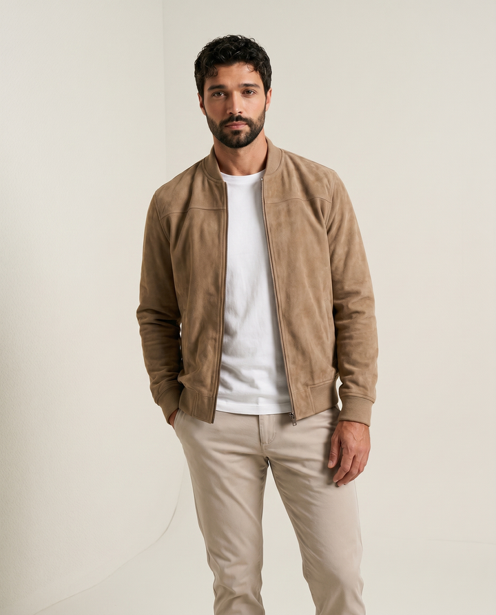 Tailored-Cut Woven Jacket
