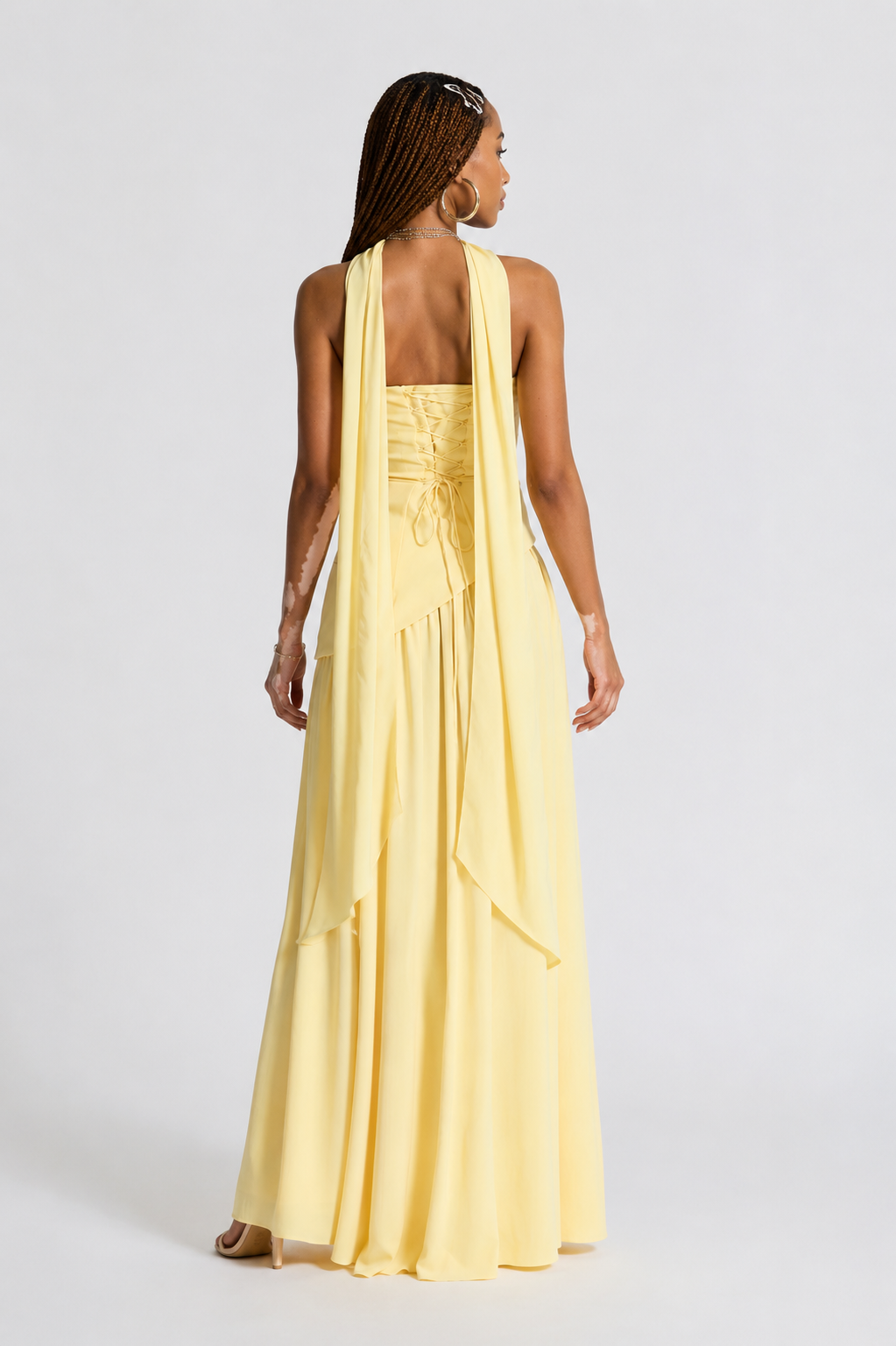 Eryla – Neckholder-Maxikleid