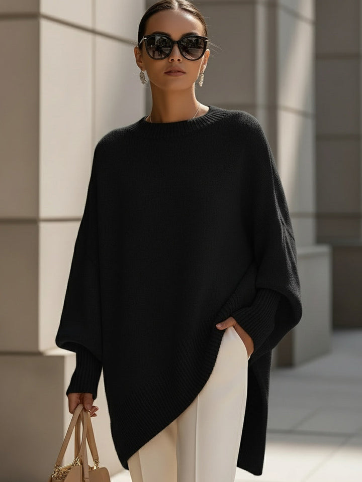 Rivana – Übergroßer Strickpullover