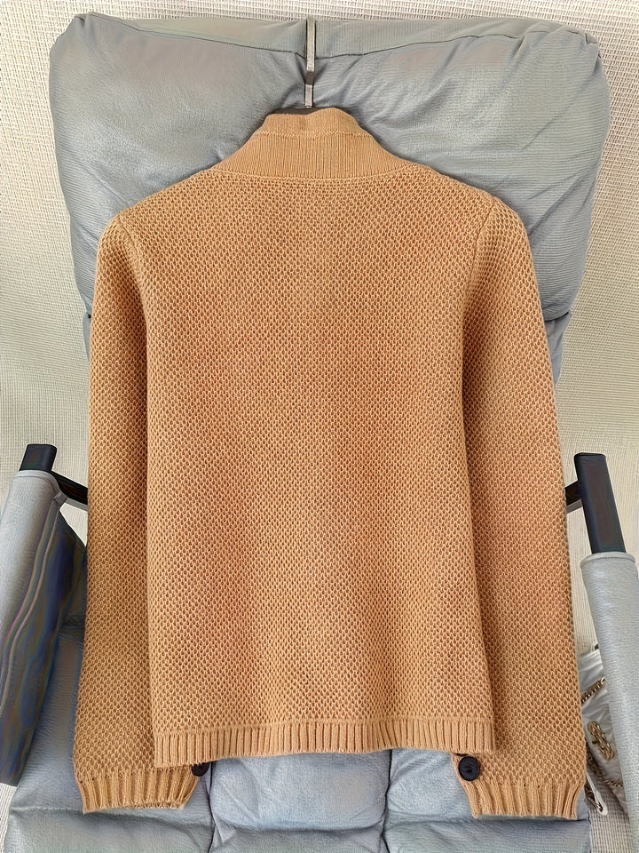 Avenya – Stehkragen-Strickpullover