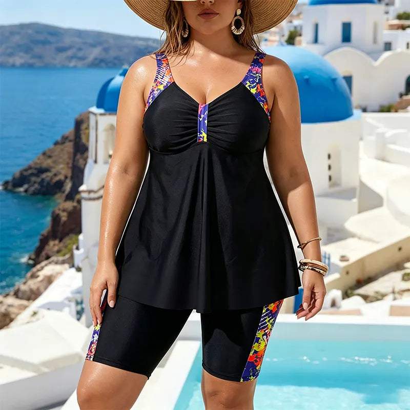 Soreli – Lockeres Tankini-Set mit Shorts