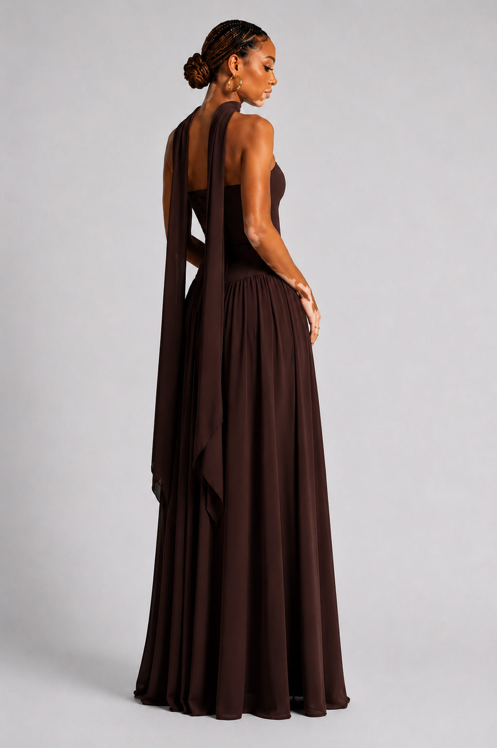 Eryla – Neckholder-Maxikleid