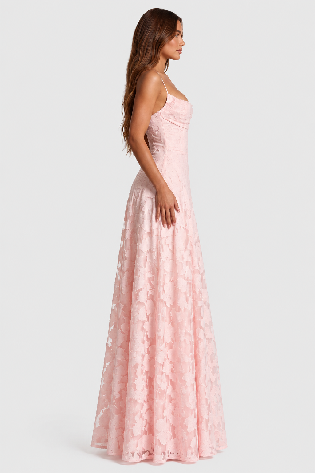 Nerila – erhabenes Blumenspitzenkleid