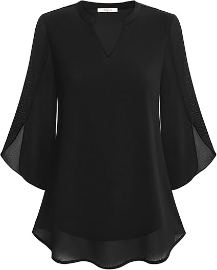 Nerali – Mehrlagige gewebte Bluse