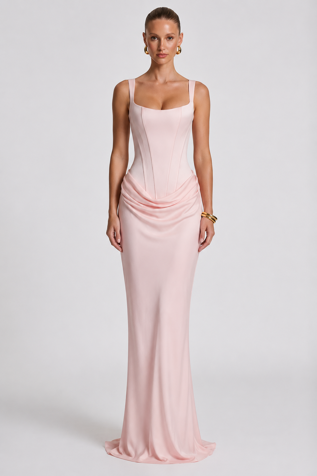 Rheva – bodenlanges Korsettkleid