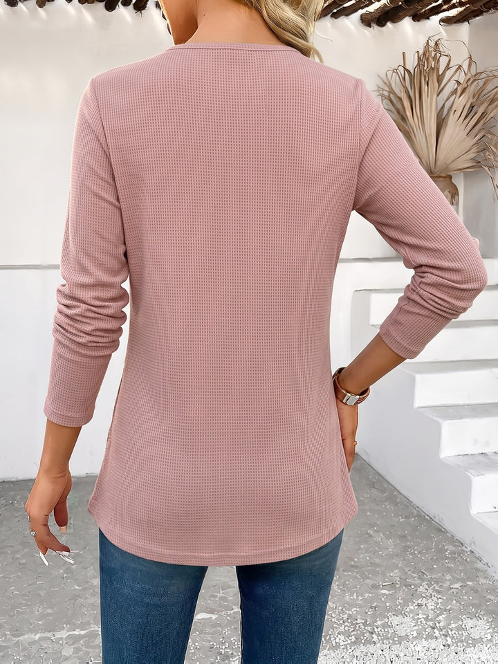 Tivora – Zweiteiler-Optik Strickpullover