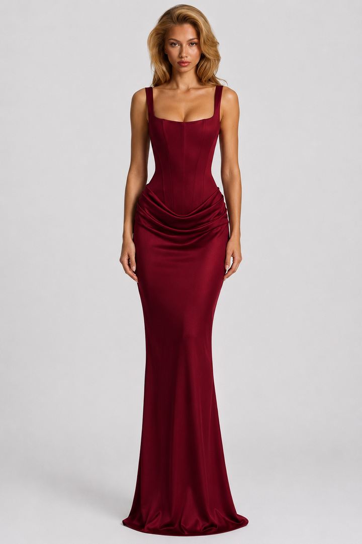Rheva – bodenlanges Korsettkleid