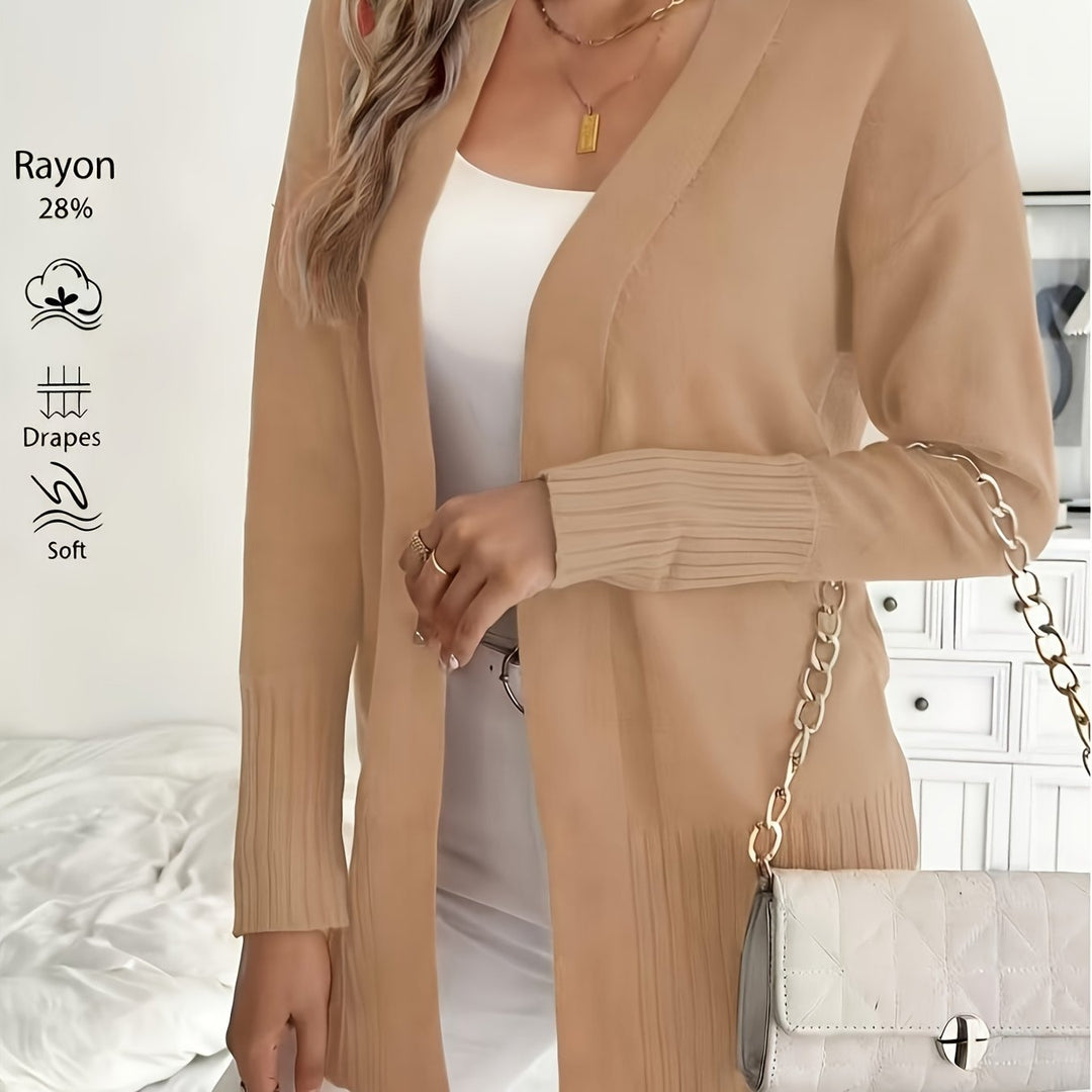 Tivora – lange Strickjacke