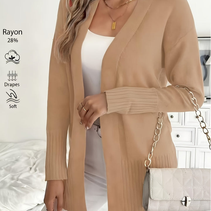 Tivora – lange Strickjacke