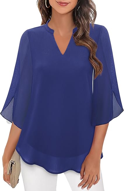 Nerali – Mehrlagige gewebte Bluse