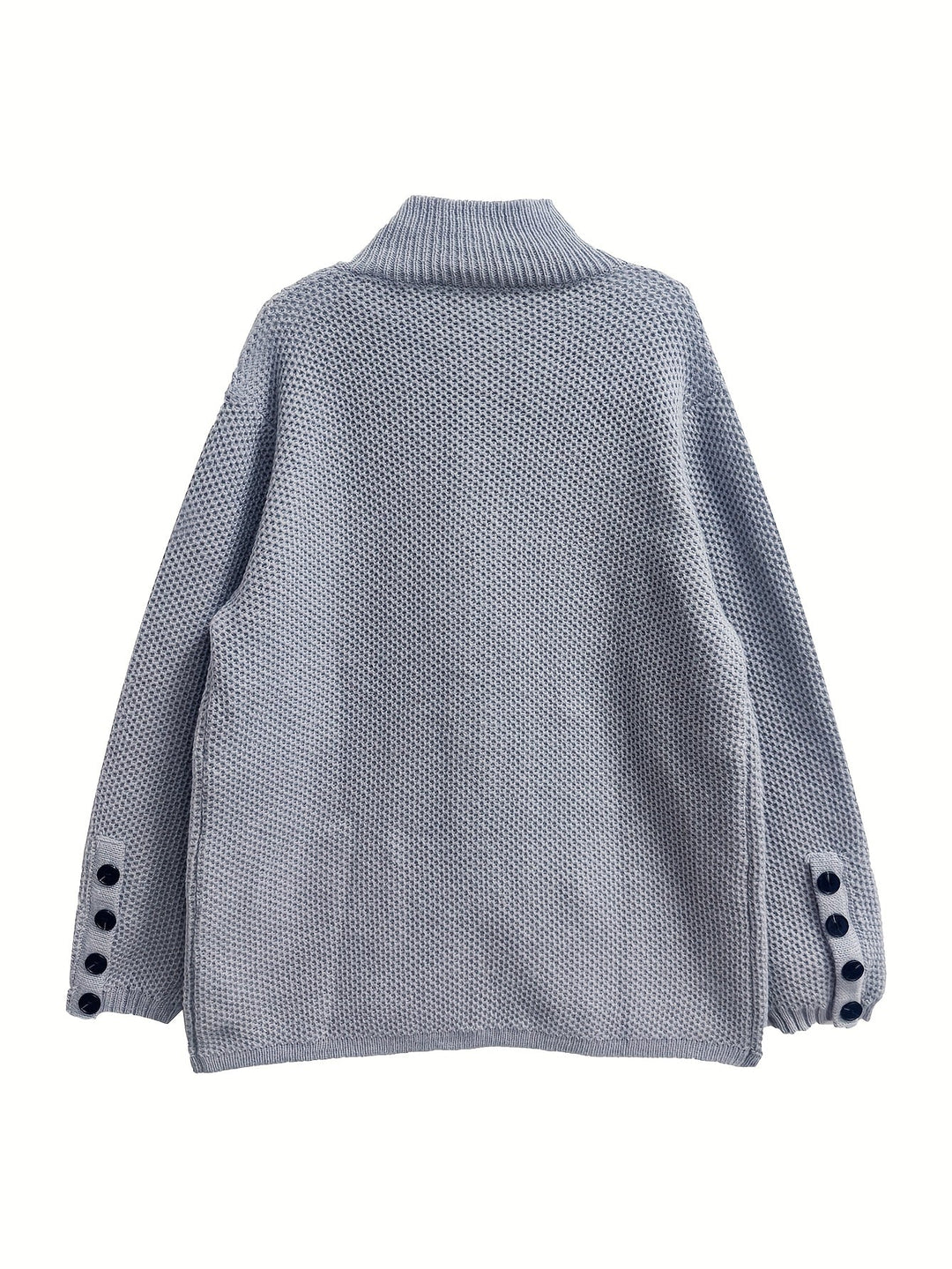 Vesara – Hochkragen-Strickjacke