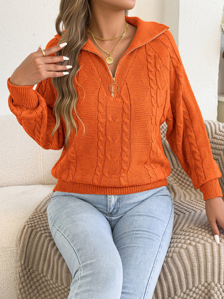 Mevira – Laternenärmel-Pullover