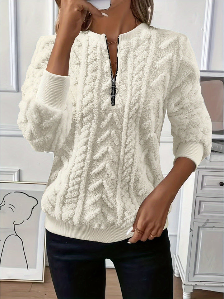 Tirena – gefütterter Strickpullover