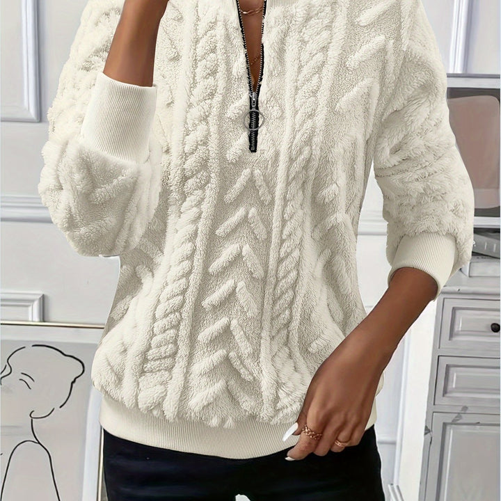 Tirena – gefütterter Strickpullover