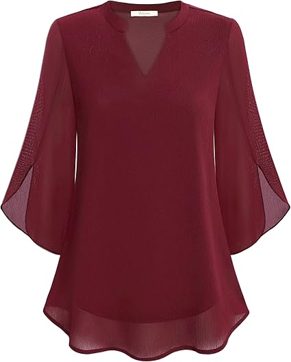 Nerali – Mehrlagige gewebte Bluse