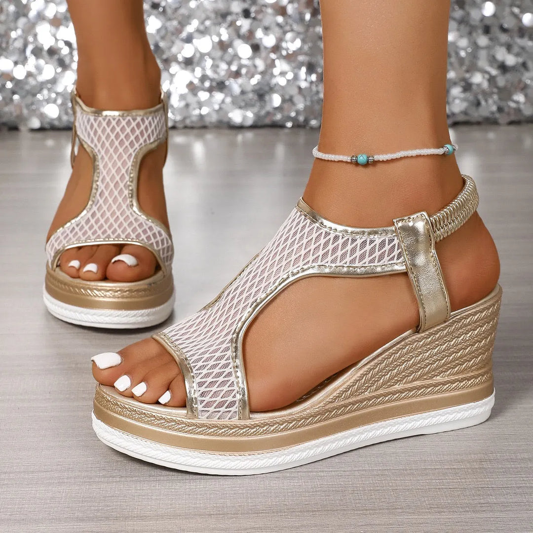 Selora – Verstellbare Keilsandalen