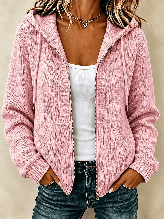 Noreli – Gewebte Kapuzenjacke