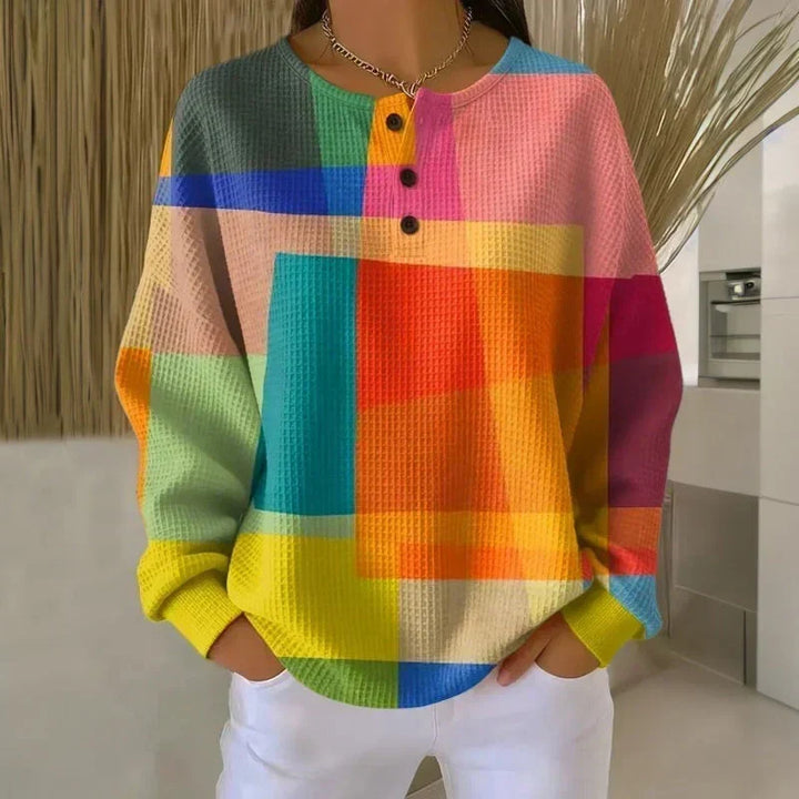 Noreva – Doppellagiger Strukturpullover
