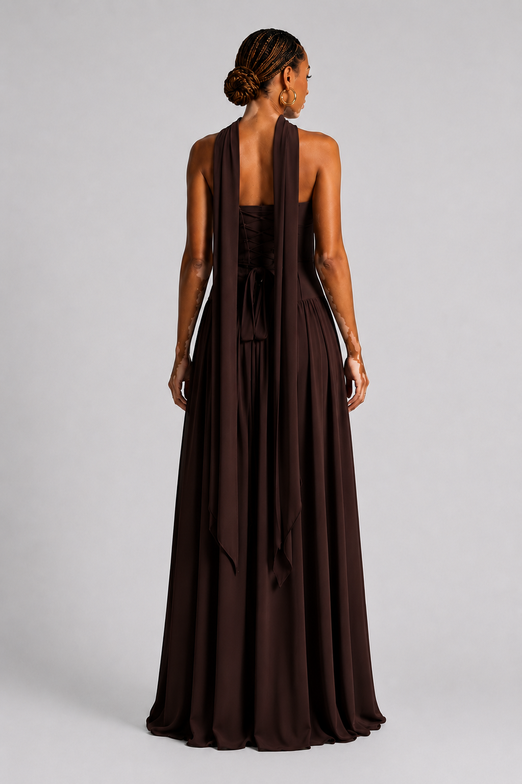 Eryla – Neckholder-Maxikleid
