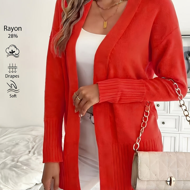 Tivora – lange Strickjacke