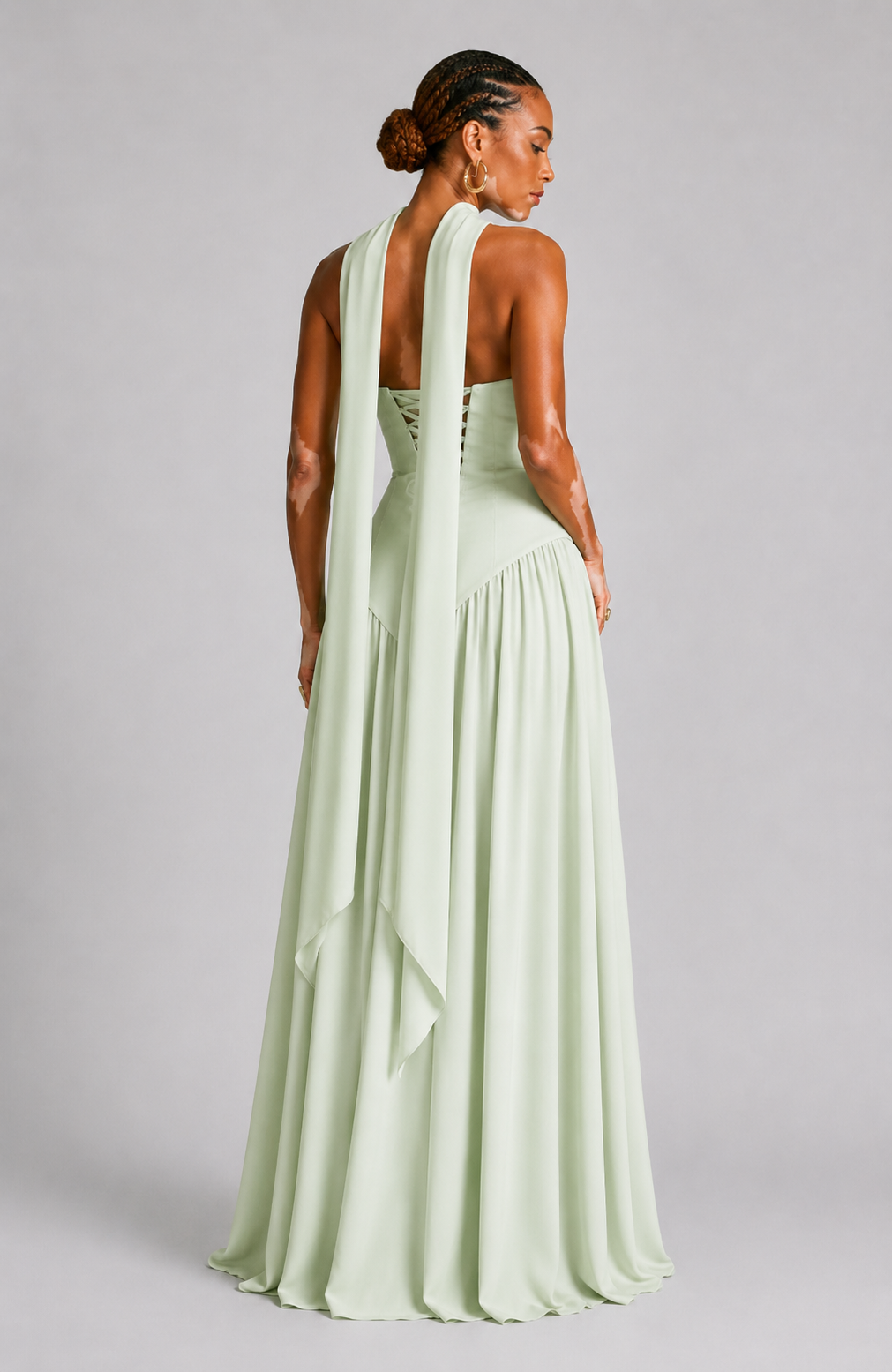 Eryla – Neckholder-Maxikleid