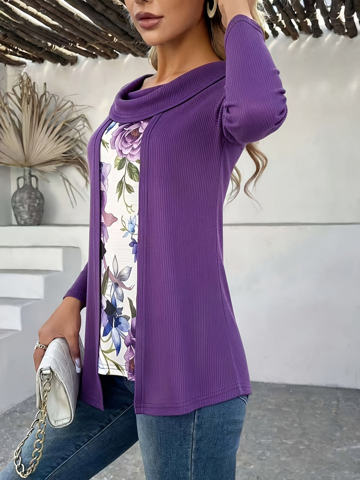 Tivora – Zweiteiler-Optik Strickpullover