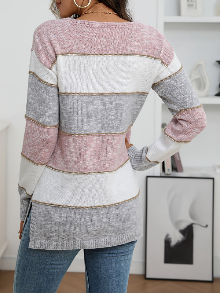 Nevira – Colorblocking-Strickpullover